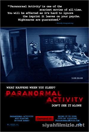 Paranormal Activity 1 (2007) Türkçe Dublaj Filmi Full izle